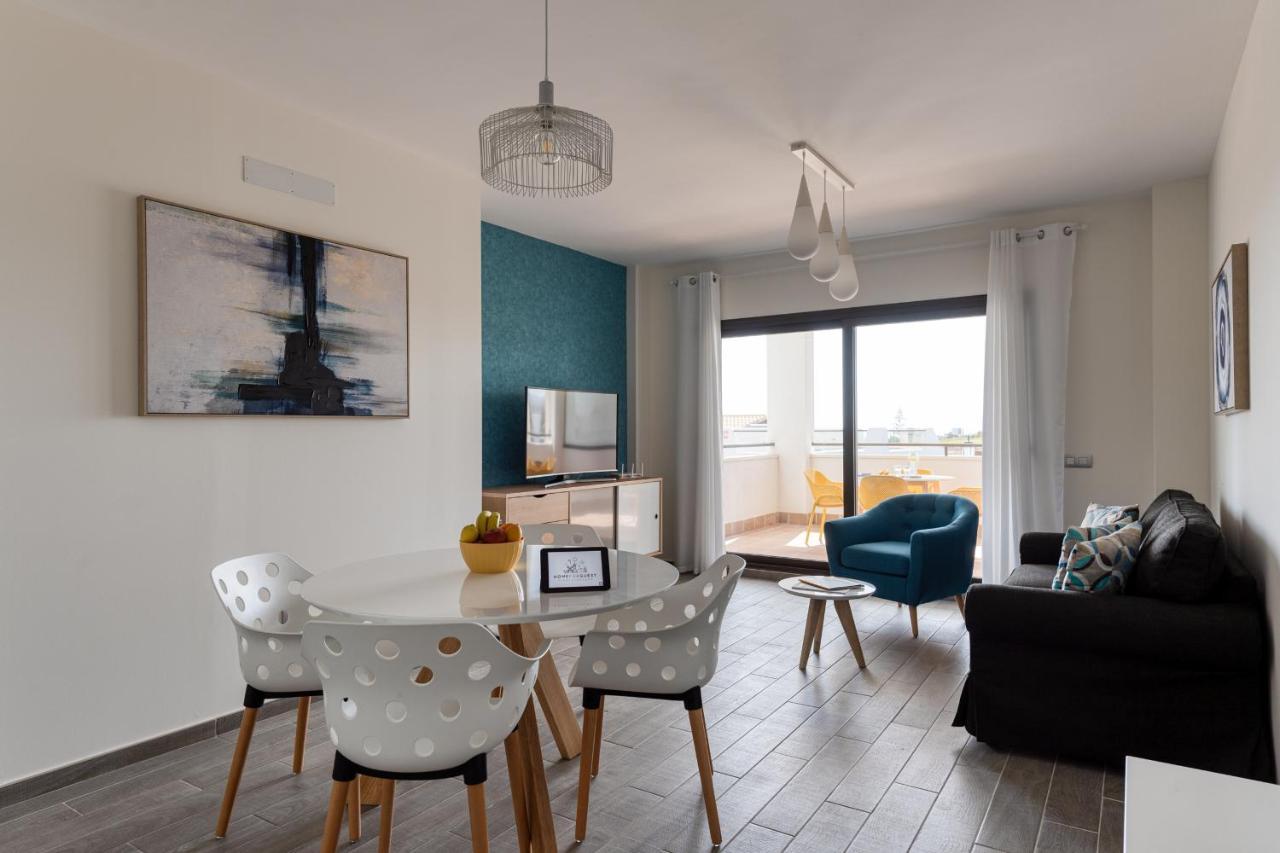 Homeforguest Apartamento En Residencia De Lujo Con Terraza Y Piscina La Guirra Kültér fotó